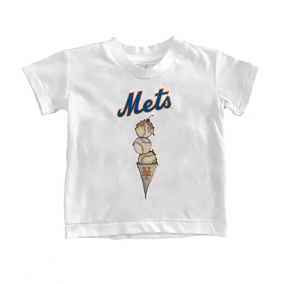 Lids New York Yankees Tiny Turnip Toddler Sundae Helmet T-Shirt - White