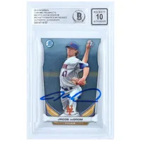 Lids Kris Bryant Chicago Cubs Autographed 2014 Bowman Prospects