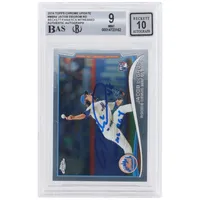 Jacob deGrom New York Mets Autographed 2014 Bowman Chrome Prospects MLB 1st #BCP73 Beckett Fanatics Witnessed Authenticated 10 Rookie Card