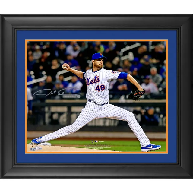 Autographed New York Mets Jacob DeGrom Fanatics Authentic White