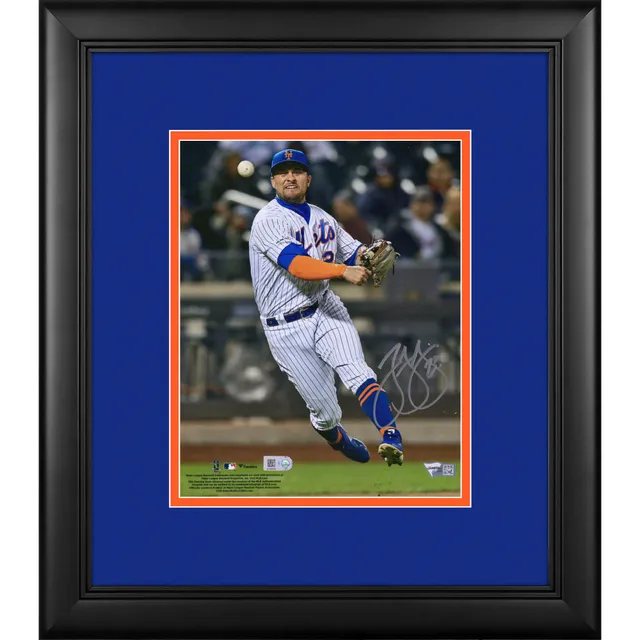 J.D. Davis New York Mets Fanatics Authentic Autographed White