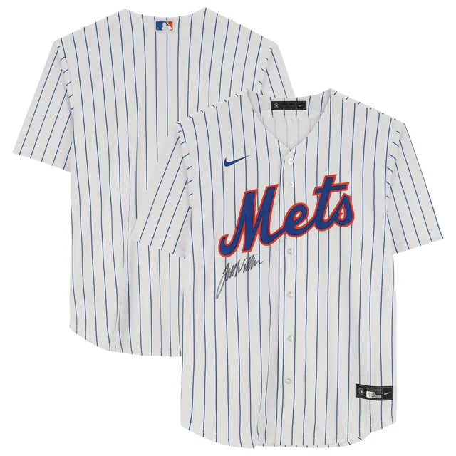 Autographed New York Mets Pete Alonso Fanatics Authentic Deluxe Framed Nike  White Replica Jersey