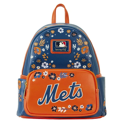 Loungefly New York Mets Mini sac à dos fleuri