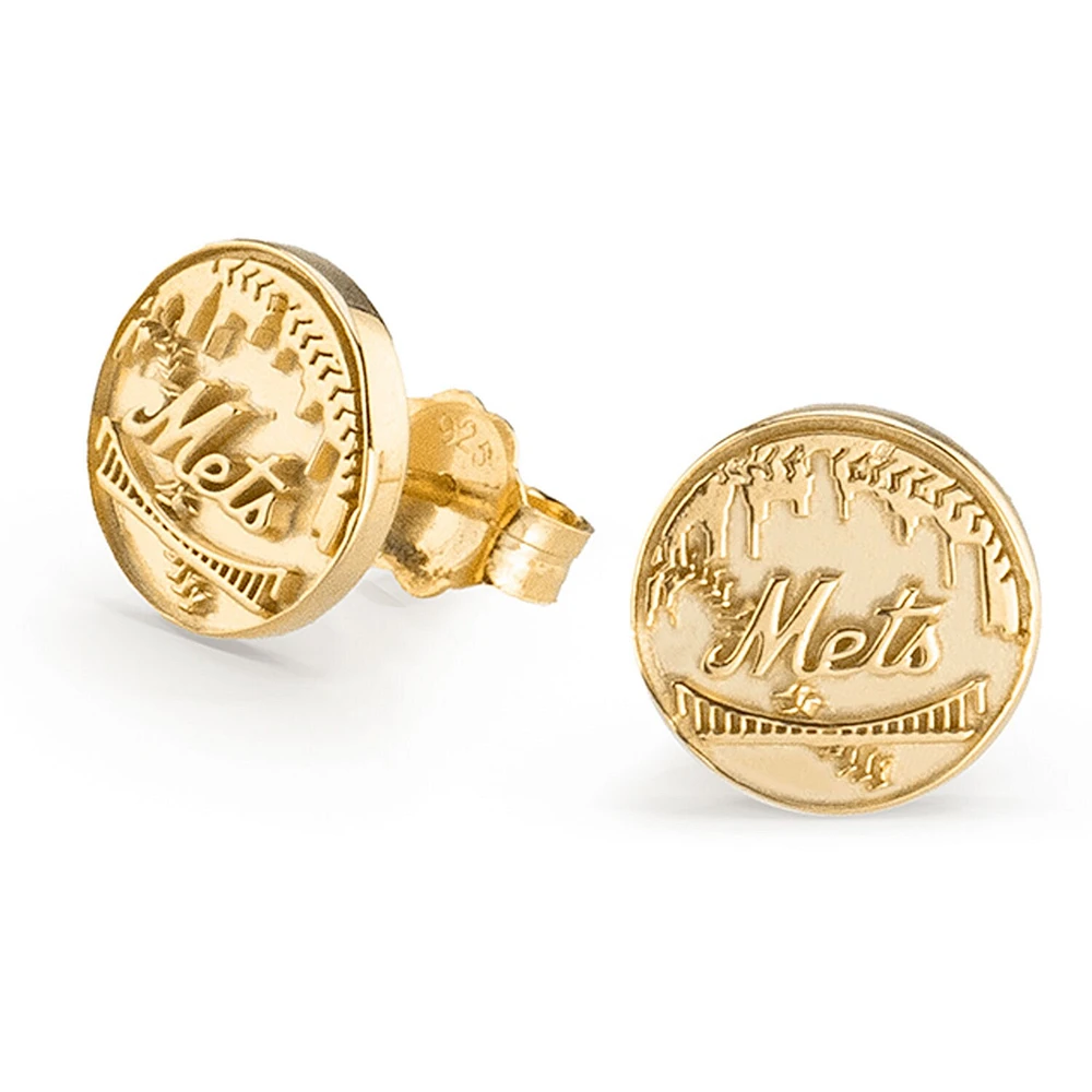 Lusso Boucles d'oreilles d'honneur des Mets de New York