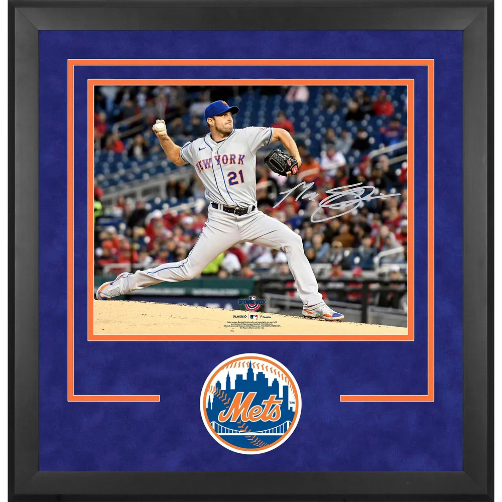 Lids Max Scherzer New York Mets Fanatics Authentic Autographed Deluxe  Framed 16 x 20 Team Debut Photograph