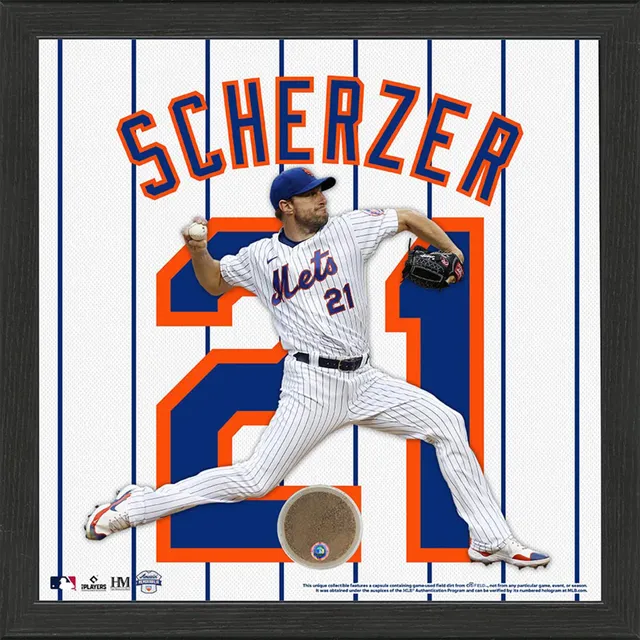 Max Scherzer New York Mets Framed 15 x 17 Impact Player