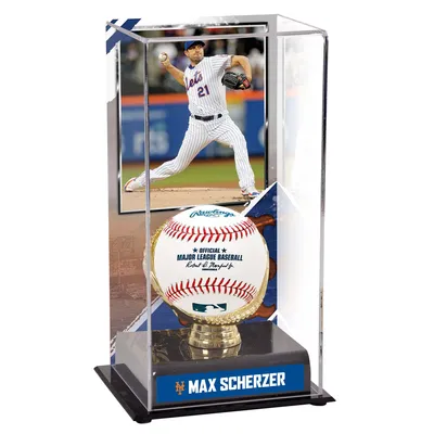 Lids Max Scherzer New York Mets Fanatics Authentic Autographed Framed 8 x  10 Pitching in White Jersey Photograph