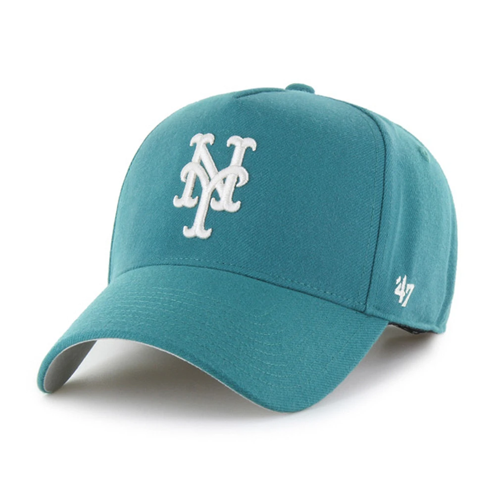 Men's '47 Teal New York Mets Ballpark Offside Adjustable Hat