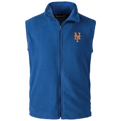 Gilet zippé Dunbrooke Royal New York Mets pour homme