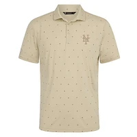 Men's Levelwear  Cream New York Mets Vision Polo
