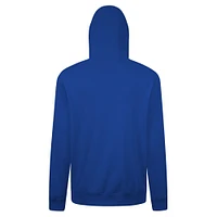 Men's Levelwear  Royal New York Mets Podium Fleece Pullover Hoodie