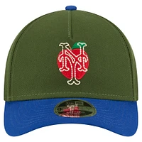 Men's New Era Dark Green New York Mets City Feature 9FORTY A-Frame Adjustable Hat