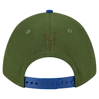 Men's New Era Dark Green New York Mets City Feature 9FORTY A-Frame Adjustable Hat
