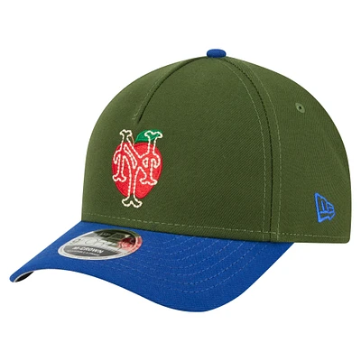 Men's New Era Dark Green New York Mets City Feature 9FORTY A-Frame Adjustable Hat