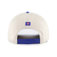 Men's '47 Cream/Navy New York Mets Fiji Rope Hitch Adjustable Hat
