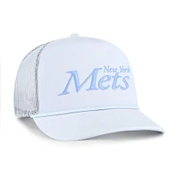 Casquette camionneur ajustable bleu clair « 47 » pour homme, motif Foundation Hitch des Mets de New York