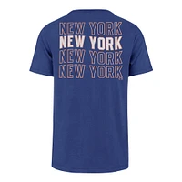 T-shirt '47 Royal New York Mets Hang Back Franklin pour hommes