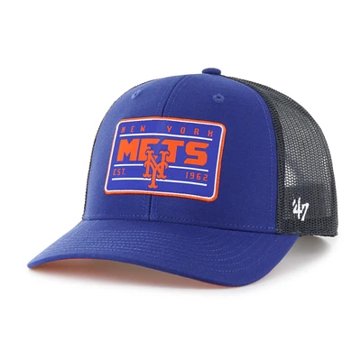 Casquette ajustable Hardline Trucker '47 Royal New York Mets pour homme