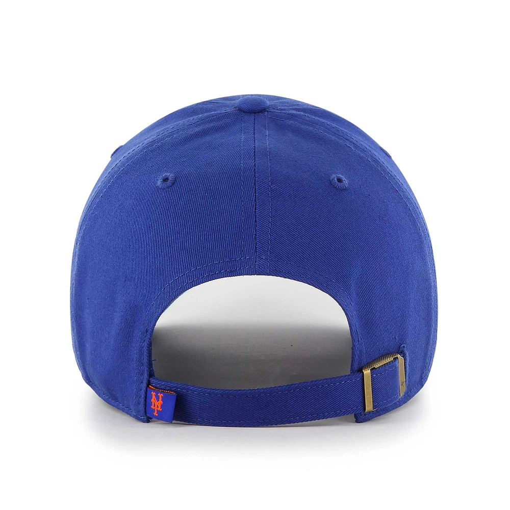 Men's '47 Royal New York Mets Pride Clean Up Adjustable Hat