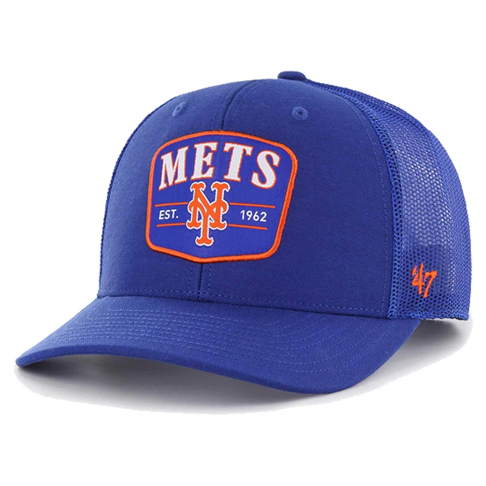 Casquette réglable de camionneur '47 Royal New York Mets Squad pour hommes