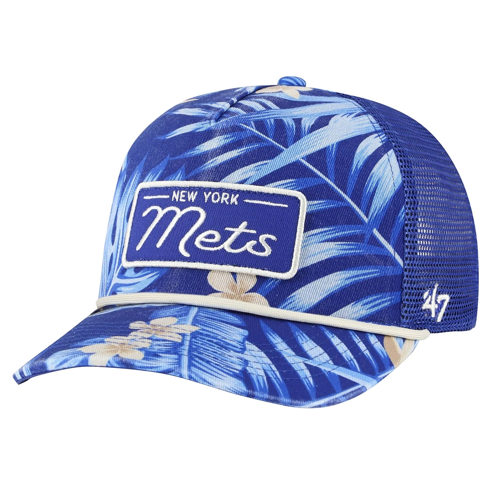 Casquette réglable '47 Royal New York Mets Tropicalia Trucker Hitch pour hommes