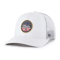 Men's '47 White New York Mets Homage Adjustable Trucker Hat