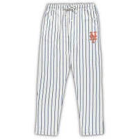 Men's Concepts Sport White/Royal New York Mets Big & Tall Pinstripe Sleep Set