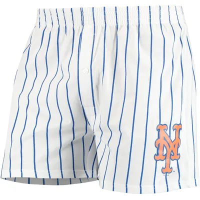 New York Mets Concepts Sport Vigor Boxer Shorts - White