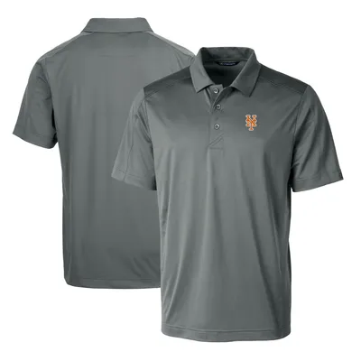 New York Mets Cutter & Buck Prospect Textured Stretch Big Tall Polo