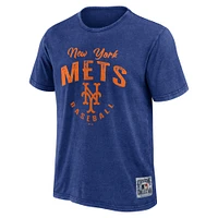 Collection Darius Rucker pour hommes par Fanatics Royal New York Mets Cooperstown T-shirt délavé