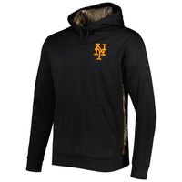 Men's Dunbrooke Black/Camo New York Mets Ranger Pullover Hoodie