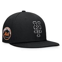 Men's Fanatics Black New York Mets Walk-Off Bullpen Snapback Hat