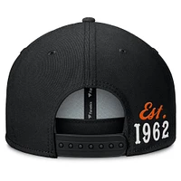 Men's Fanatics Black New York Mets Walk-Off Bullpen Snapback Hat