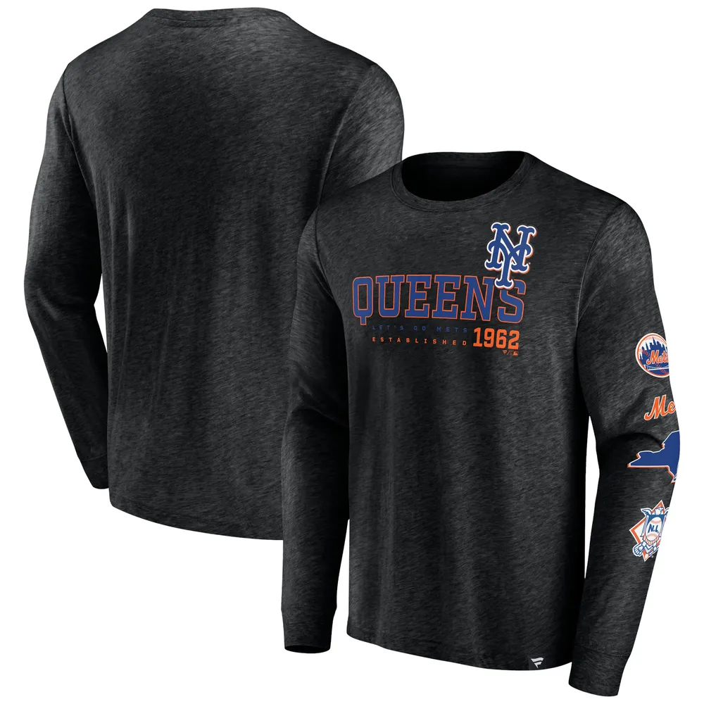Lids New York Mets Fanatics Branded High Whip Pitcher Long Sleeve T-Shirt -  Black