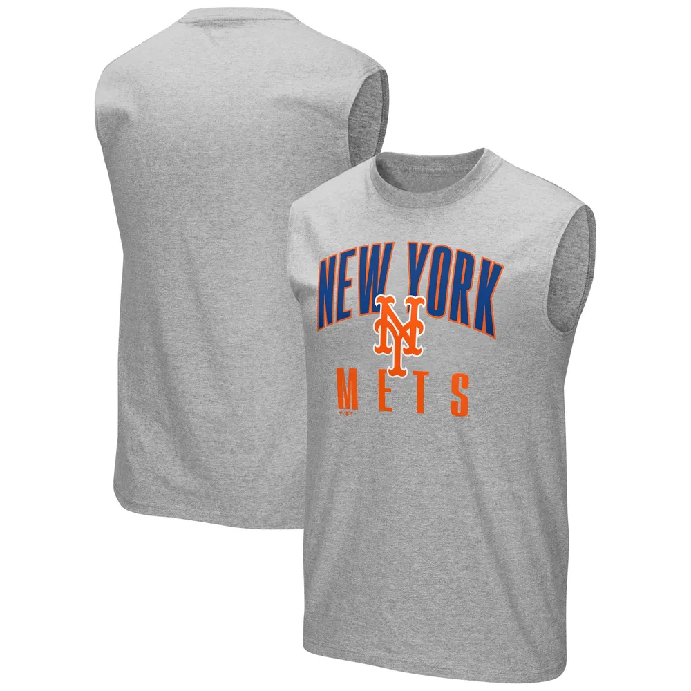 Fanatics Branded Men's Fanatics Branded Heather Gray New York Mets