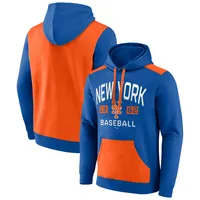 Men's Fanatics Branded Royal New York Mets Official Logo Pullover Hoodie