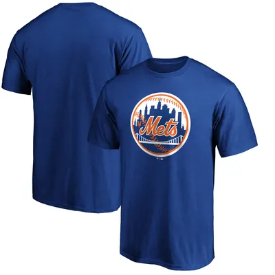 New York Mets Fanatics Branded Cooperstown Collection Forbes Team Logo T-Shirt - Royal