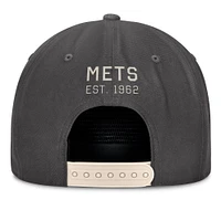 Men's Fanatics Charcoal New York Mets Closer Adjustable Hat