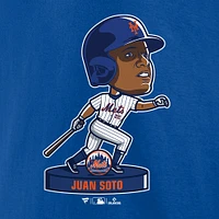 T-shirt à tête branlante pour homme Fanatics Juan Soto Royal New York Mets