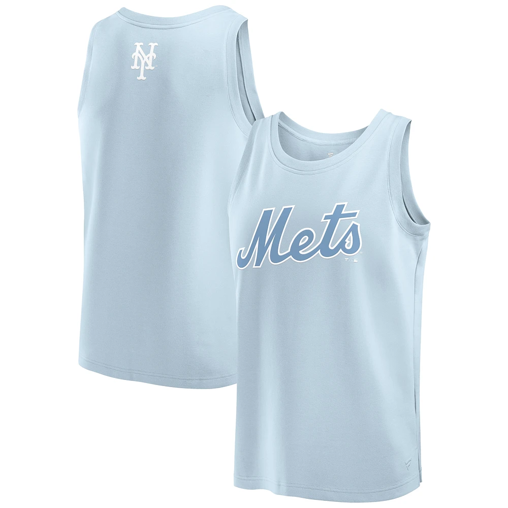 Débardeur Fanatics bleu clair New York Mets Elements pour hommes