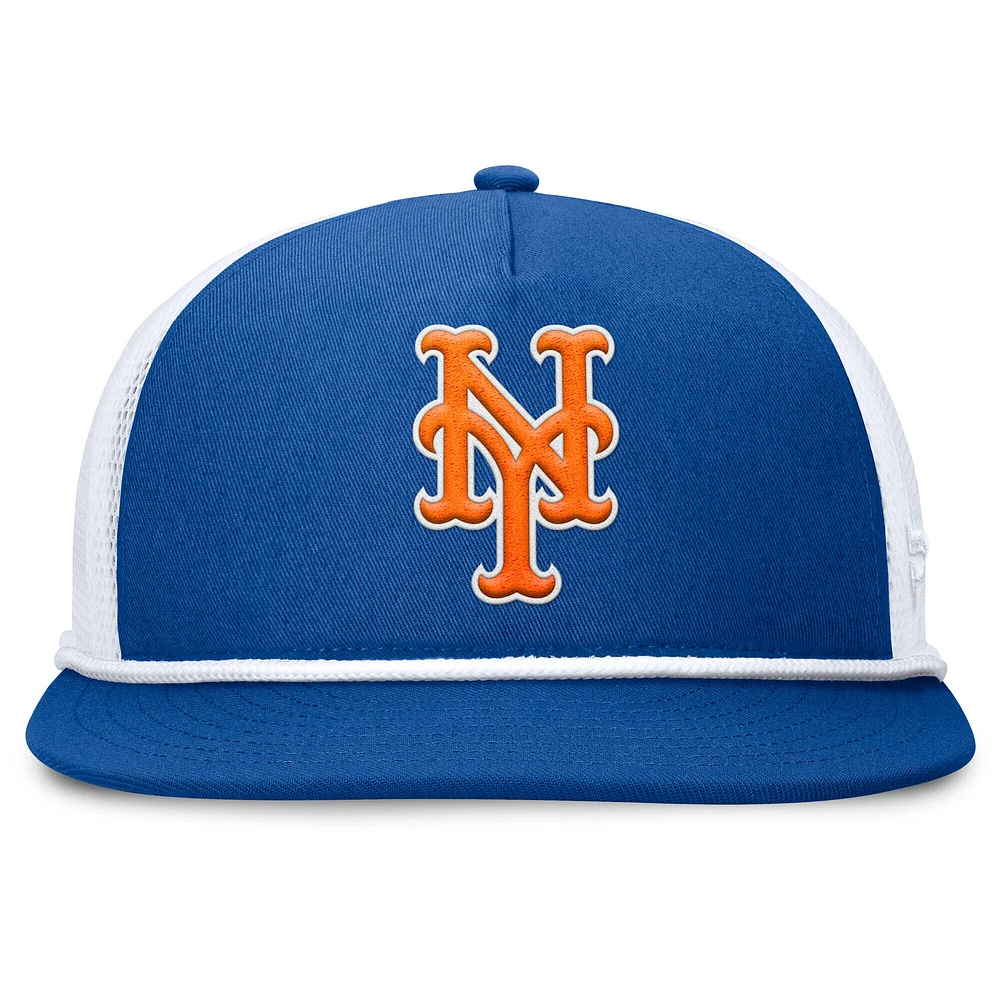 Men's Fanatics Royal/White New York Mets Clubhouse Change Up Snapback Hat