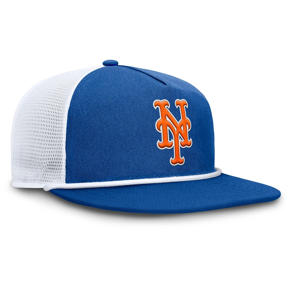 Men's Fanatics Royal/White New York Mets Clubhouse Change Up Snapback Hat