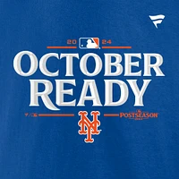 Men's Fanatics  Royal New York Mets 2024 MLB Postseason Locker Room T-Shirt