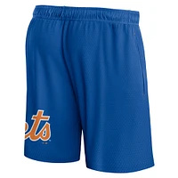 Short en maille Fanatics Royal New York Mets Clincher pour hommes