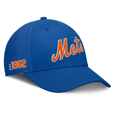 Men's Fanatics Royal New York Mets Fundamental Tag Flex Hat