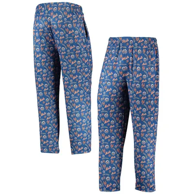 New York Mets FOCO Cooperstown Collection Repeat Pajama Pants - Royal