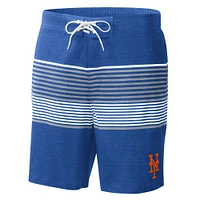 Men's G-III Sports by Carl Banks  Royal New York Mets Coastline Volley Swim Shorts