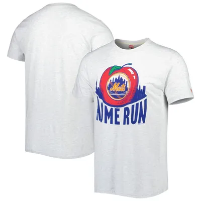 Lids New York Mets Majestic Threads Throwback Logo Tri-Blend T