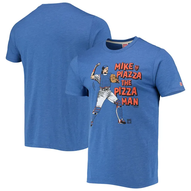 Men’s Nike Mike Piazza New York Mets Cooperstown Collection Name & Number  Black T-Shirt