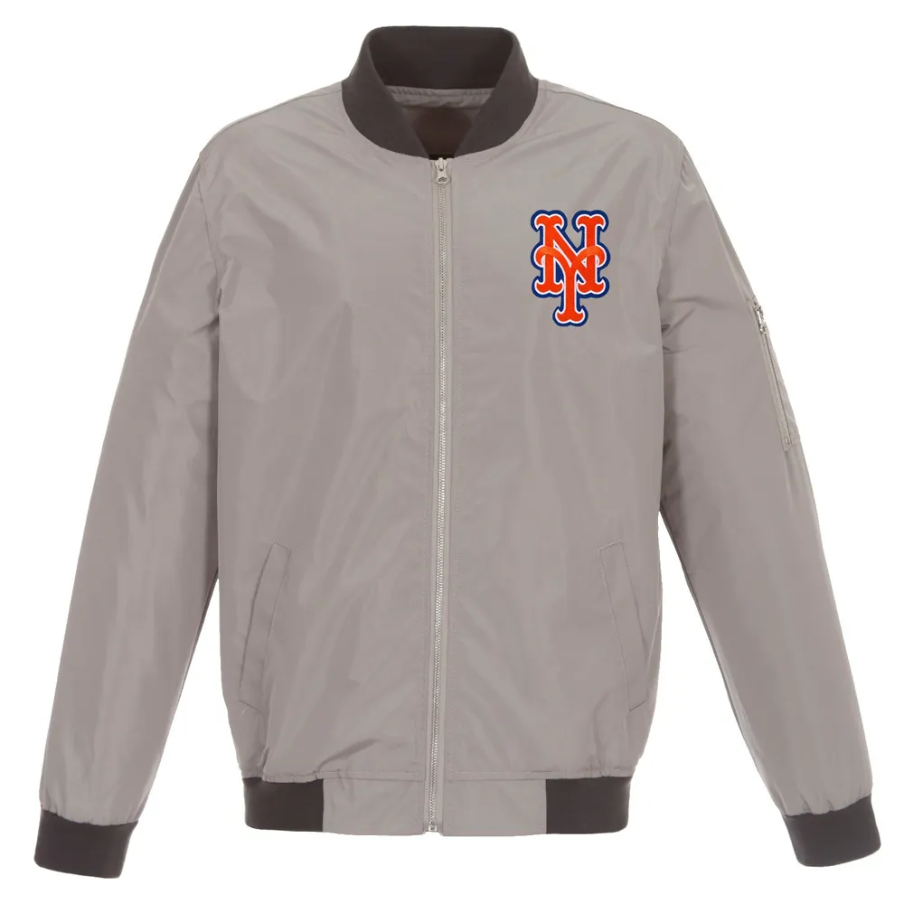 JH Design Officially Licensed MLB Yankees Ladies Jacket W Fleece & Nylon Sides - XL